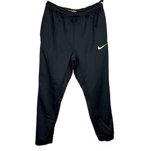 NIKE | Black &‎ Neon Green " THERMA-FIT" Sweatpants | Juniors